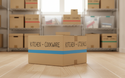Labeling Storage Boxes on Two Sides: Find Your Items Faster