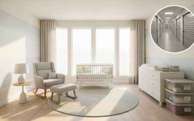 Self Storage for New Baby: How to Create Space for Your Newborn